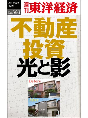 cover image of 不動産投資　光と影―週刊東洋経済ｅビジネス新書Ｎo.383